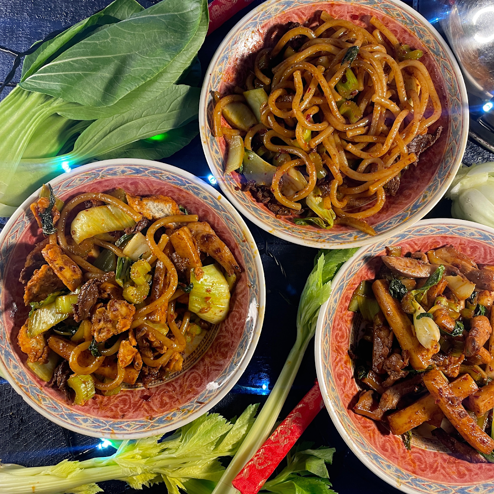 &nbsp;<span style="font-weight: bold;">Xinjiang Rice noodles&nbsp;</span> &nbsp; &nbsp; &nbsp; 5 W Tollcross, Edinburgh EH3 9QH&nbsp; &nbsp; &nbsp; &nbsp;<span style="font-style: italic; font-weight: bold;">Take-away only</span>